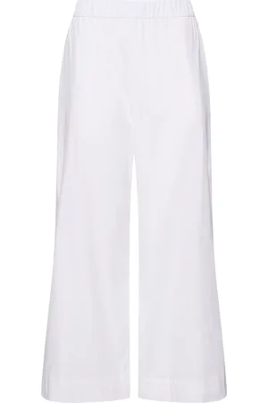 Max Mara Hose Aus Baumwollmischpopeline „rio“