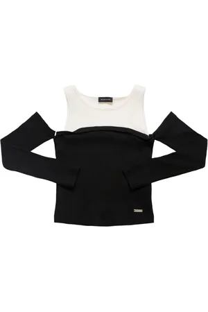 MONNALISA Top Aus Stretch-baumwolljersey