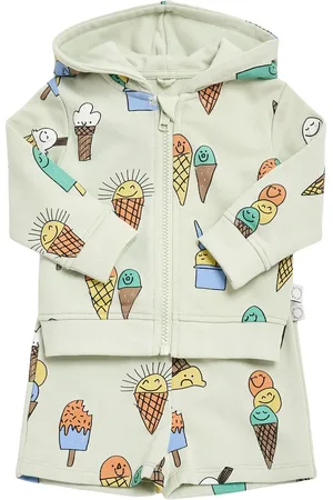 Stella McCartney Shorts Aus Baumwolle Mit Druck