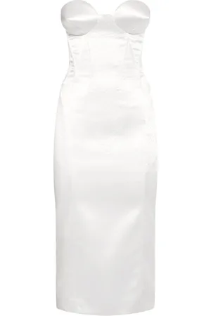 Dolce & Gabbana Midikleid Aus Stretch-satin