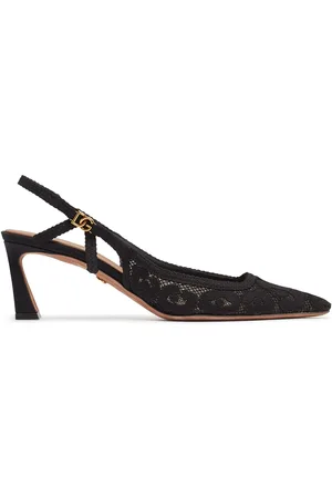 Dolce & Gabbana 60mm Hohe Pumps Aus Spitze Mit Kristallen