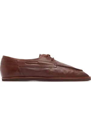 Auralee Bootsschuhe Aus Leder