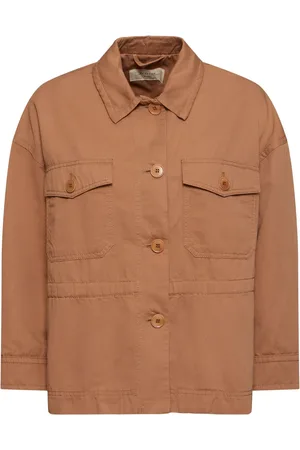 Max Mara Jacke Aus Baumwolle Und Leinen „eger“