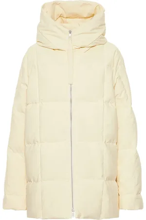 Jil Sander Gesteppte Daunenjacke Mit Kapuze
