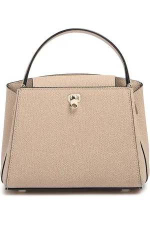 VALEXTRA Mittelgrosse Tasche Aus Narbleder "iside“