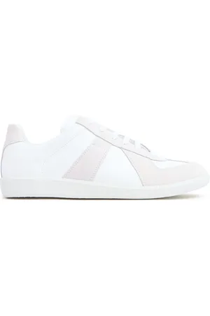 Maison Margiela Sneakers Aus Leder Und Wildleder „replica“