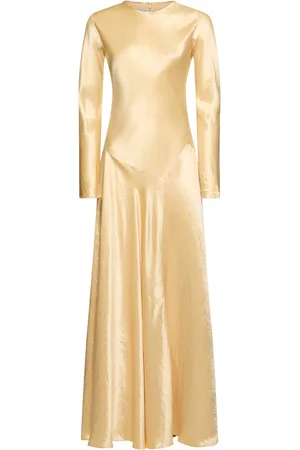 Abadía Langes Kleid Aus Satin „yara“