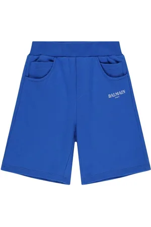 Balmain Shorts Aus Baumwollfleece