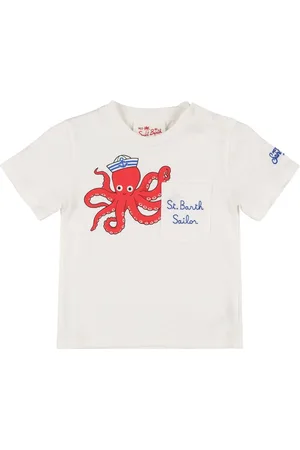 MC2 SAINT BARTH Printed Cotton T-shirt