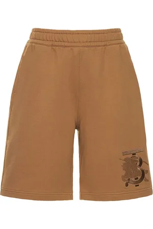 Burberry Shorts Aus Baumwolle Mit Logo