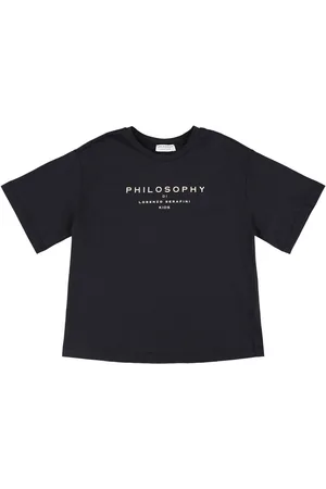 Philosophy T-shirt Aus Baumwolljersey Mit Logo