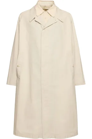 Maison Margiela Langer Trenchcoat Aus Baumwolle