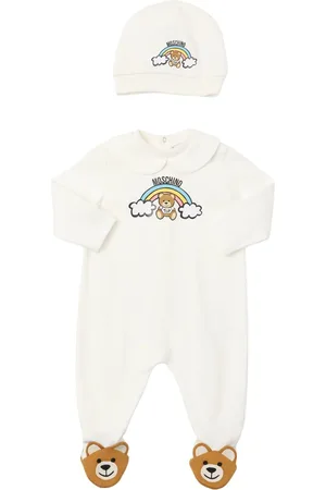 Moschino Spielanzug Und Mütze Aus Baumwolle