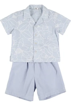 Il gufo Baumwollpopeline-hemd & Shorts