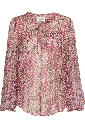 Marant Etoile Hemd Aus Viskose Mit Druck „daytonea“