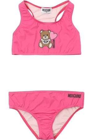 Moschino Bedrucktes Bikinioberteil Und Hose