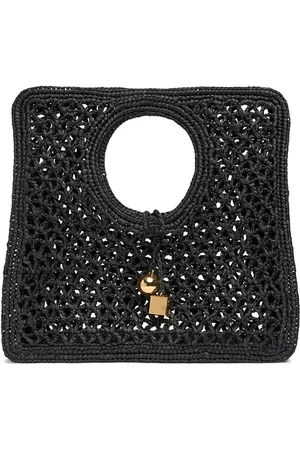 Jacquemus Tote Aus Raffia "le Petit Carre Spiaggia“