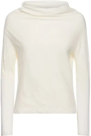 YOHJI YAMAMOTO Langärmeliges Jersey-oberteil Mit Twist