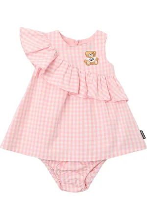 Moschino Kleid Und Höschen Aus Baumwolle Mit Karos