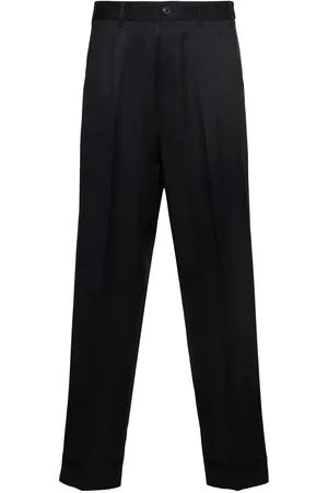 Maison Margiela Hose Aus Wolle Und Leinen