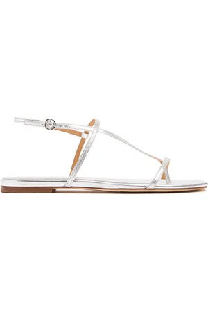 Aeyde 10mm Hohe Ledersandalen Aus Lackleder „ella“