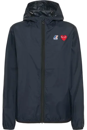 Comme des Garçons Jacke Mit Kurzreißverschluss Und K-way-logo
