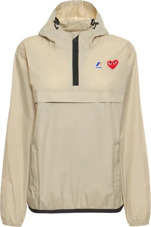 Comme des Garçons Nylonjacke Mit Kapuze