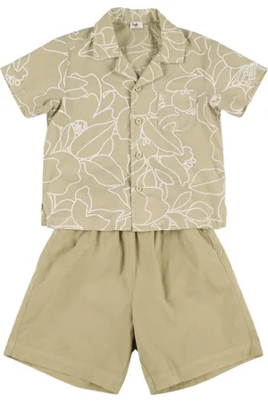 Il gufo Baumwollpopeline-hemd & Shorts