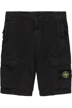 Stone Island Cargoshorts Aus Stretch-baumwollgabardine