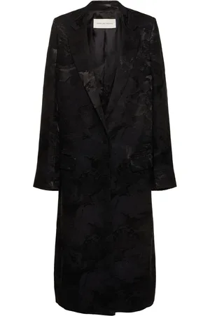 DRIES VAN NOTEN Zweireihiger Mantel Aus Jacquard „rida“