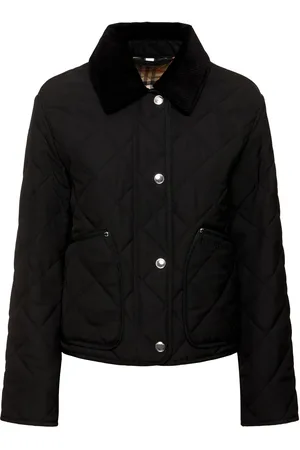 Burberry Kurze, Gesteppte Nylonjacke „lanford“