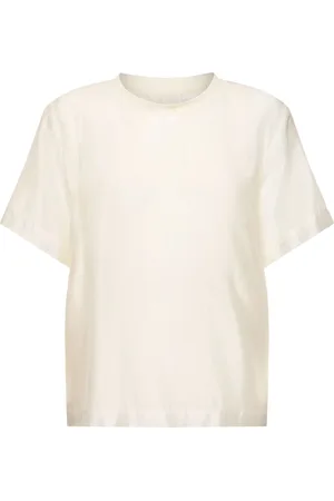 THE GARMENT Transparentes T-shirt Aus Viskosegemisch „gilian“