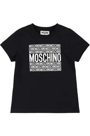 Moschino Bedrucktes T-shirt Aus Baumwolljersey