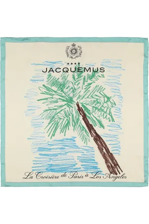 Jacquemus Seidenfoulard „le Bandana Palmier“