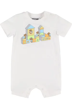 Moschino Spielanzug Aus Baumwolle Mit Druck