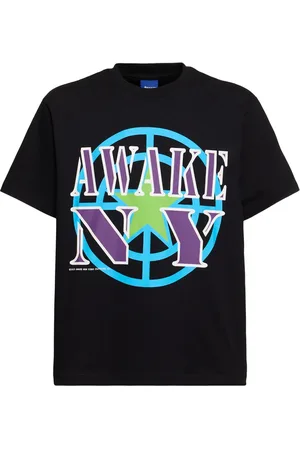 AWAKE NY Baumwoll-t-shirt „crosshar“