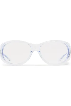 Courrèges Runde Sonnenbrille Aus Acetat "hybrid 01"