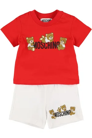 Moschino Shorts Und T-shirt Mit Druck