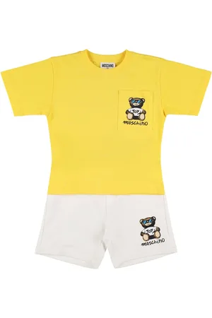 Moschino T-shirt Und Shorts Aus Baumwolle