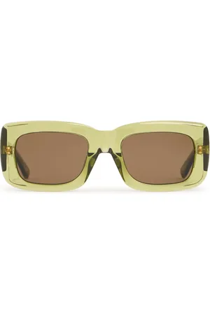 The Attico Eckige Sonnenbrille Aus Acetat "marfa“
