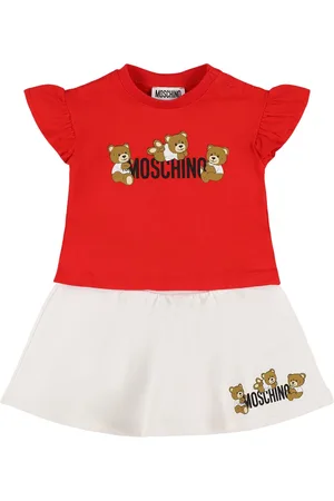 Moschino T-shirt Und Rock Aus Baumwolljersey