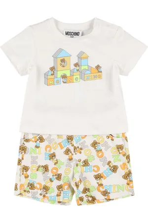Moschino T-shirt Und Shorts Aus Baumwolle