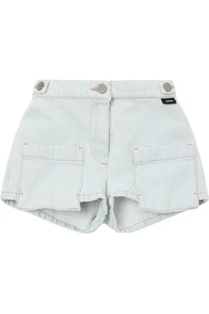 Aspesi Minishorts Aus Baumwolldenim