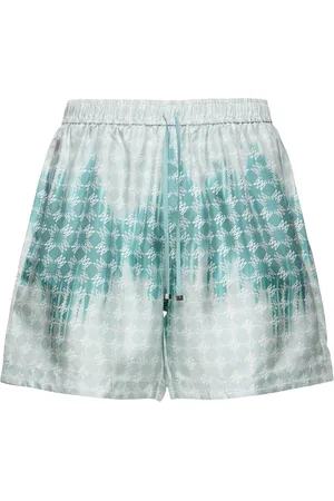AMIRI Quad Bleached Viscose Shorts