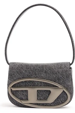 Diesel 1dr Bleached Denim Crossbody Bag