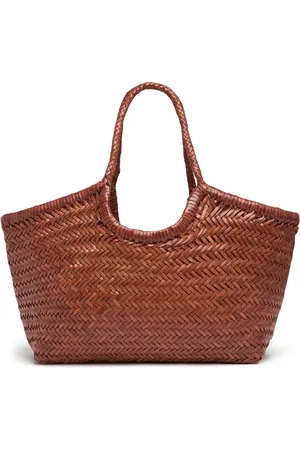 Dragon Diffusion Grosse, Gewebte Ledertasche „nantucket“