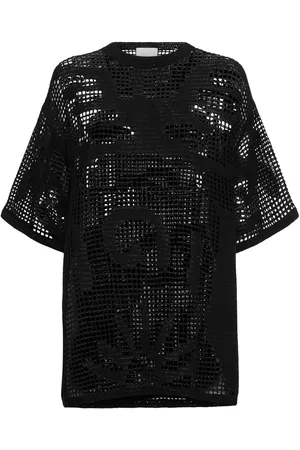 Nanushka Crino Cotton Blend Crochet Top