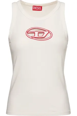 Diesel Tanktop Aus Jersey Mit Logo „t-lynys“