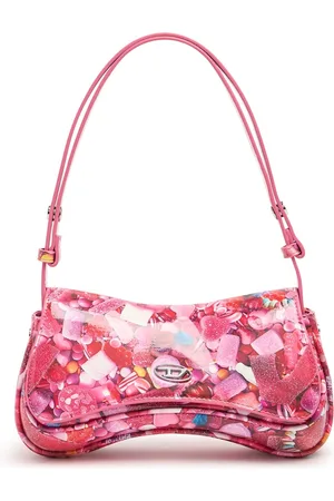 Diesel Synthetische Schultertasche Mit Druck „play“