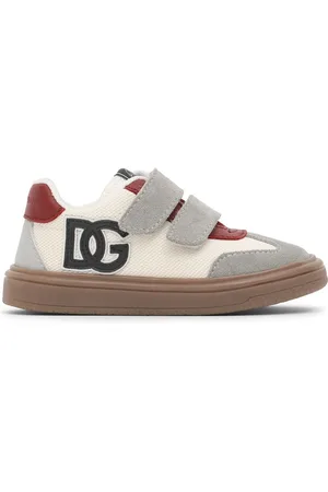 Dolce & Gabbana Riemensneakers Aus Leder Mit Logodruck